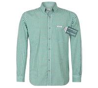 Stockerpoint Campos3 Herren Trachtenhemd, Dunkelgrün, 3XL