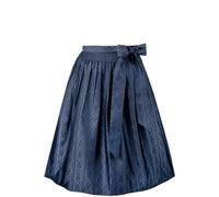 Stockerpoint Damen Corinna Midi Dirndlschürze, blau, 52-56