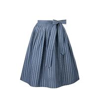 Stockerpoint Damen Claire Midi Dirndlschürze, rauchblau, 40-44