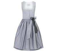 Stockerpoint Damen Dirndl Audrey Kleid für besondere Anlässe, hellgrau, 42