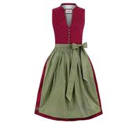 Stockerpoint Damen Dirndl Bella I Größe 32-48 I Trachtenkleid mit liebevollen Details & eleganter Dirndlschürze I Bequem & pflegeleicht I Perfekt für Trachten & Festlichkeiten