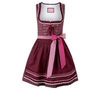 Stockerpoint Damen Dirndl Kim Kleid für besondere Anlässe, Bordeaux, 44