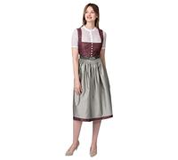 Stockerpoint Damen Dirndl Leonora I Größe 32-48 I Bequemes Trachtenkleid mit Schürze & liebevollen Details I Bequem & pflegeleicht I Perfekt für Trachten & Festlichkeiten