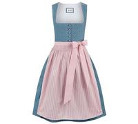Stockerpoint Damen Madeline Midi Dirndl, Rauchblau, 48