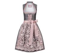 Stockerpoint Damen Dirndl Marietta Kleid für besondere Anlässe, Altrosa, 36