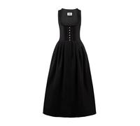 Stockerpoint Damen Zenta3 Maxi Dirndl Ohne Schürze, Schwarz, 54 EU