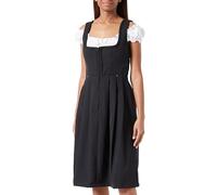 Stockerpoint Damen Dirndl Zita Kleid für besondere Anlässe, schwarz,38