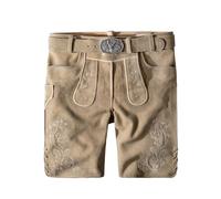 Stockerpoint Herren Edgar Trachtenlederhose, Korn gespeckt, 54