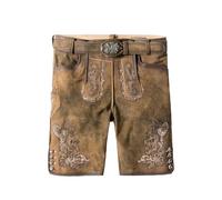 Stockerpoint Herren Hans Trachtenlederhose, Havanna Vintage, 48