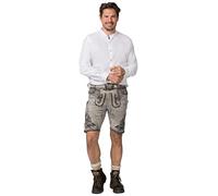 Stockerpoint Herren Hans Trachtenlederhose, rauch geäscht, 52