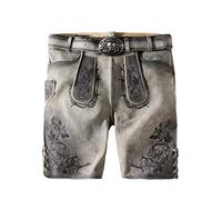 Stockerpoint Herren Kramer Trachtenlederhose, Rauch geäscht, 50