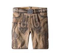 Stockerpoint Artur Herren Trachtenlederhose, Esche Gespeckt, 48