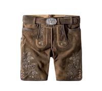 Stockerpoint Herren Bastian Trachtenlederhose, Havanna gespeckt, 54