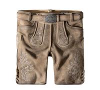 Stockerpoint Herren Girgl Trachtenlederhose, Schilf gespeckt, 44