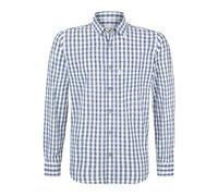Stockerpoint Herren Marco Trachtenhemd, blau, L