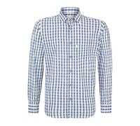 Stockerpoint Herren Marco Trachtenhemd, blau, S