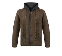 Stockerpoint Herren Milan Trachtenstrickjacke, Natur, 54