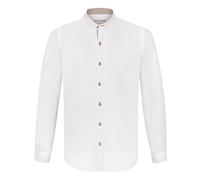 Stockerpoint Herren Raffa Trachtenhemd, Weiss rot, XL