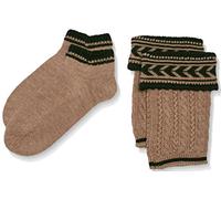 Stockerpoint Herren Trachten Kniestrümpfe Loferl 36010, Gr. 43/46 (Herstellergröße: 3), Braun (braun/tanne)