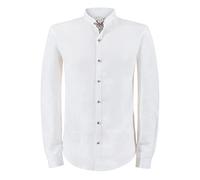 Stockerpoint Herren Hemd Vettel Trachtenhemd, Weiß (Weiss Weiss), XX-Large (Herstellergröße: 2XL)
