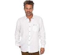 Stockerpoint Herren Hemd Vincent2 Trachtenhemd, Weiß (Weiss Weiss), X-Large (Herstellergröße: XL)