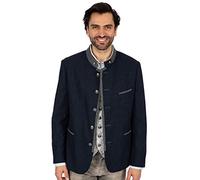 Stockerpoint Herren Quintus Trachtenjanker, blau stein, 48