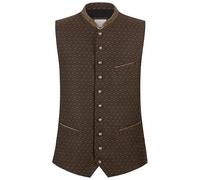 Stockerpoint Herren Hudson Trachtenweste, braun, 48