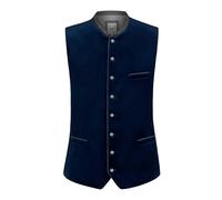 Stockerpoint Herren Trachtenweste Lorenzo I Größen 46-64 I Traditionelle & hochwertige Weste mit verstellbarem Riegel I Perfekt für Trachten & Festlichkeiten