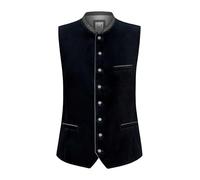 Stockerpoint Herren Trachtenweste Lorenzo I Größen 46-64 I Traditionelle & hochwertige Weste mit verstellbarem Riegel I Perfekt für Trachten & Festlichkeiten