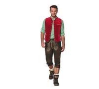 Stockerpoint Herren Trachtenweste Ricardo | Größen 44-64 | Traditionelle & hochwertige Weste mit verstellbarem Riegel I Perfekt für Trachten & Festlichkeiten
