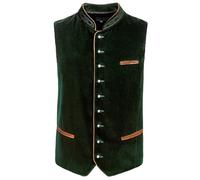 Stockerpoint Herren Weste Ricardo Trachtenweste, Grün (Tanne), XX-Large (Herstellergröße: 54)