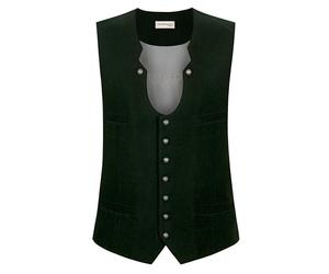 Stockerpoint Herren Trachtenweste Salerio I Größen 44-56 I Traditionelle & hochwertige Weste mit verstellbarem Riegel I Perfekt für Trachten & Festlichkeiten