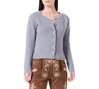 Stockerpoint Juliette Damen Trachtenstrickjacke, Kiesel, 46