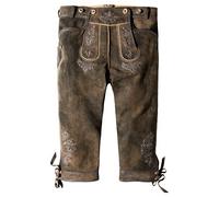 Stockerpoint Justin4 Herren Trachtenlederhose, Bison Gespeckt, 56