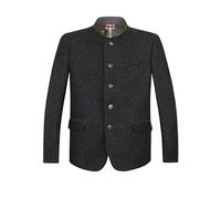 Stockerpoint Luciano Herren Trachtenjanker, Anthrazit Grün, 50