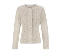 Stockerpoint Strickjacke Mabella I Größe 32-48 I Damen Jacke in elegantem Design mit Zopfmuster & Perlmuttknöpfen I Bequem & warm I Perfekt für Trachten & Festlichkeiten