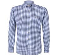 Stockerpoint Trachtenhemd Campos 3 | Karohemd für Herren | Langarm klassisch (DE/NL/SE/PL, Alphanumerisch, L, Regular, Regular, Blau)