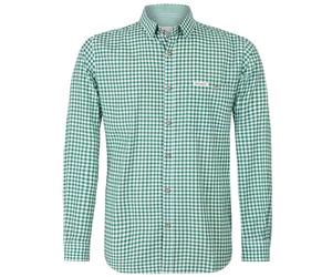 Stockerpoint Trachtenhemd Campos 3 | Karohemd für Herren | Langarm klassisch (DE/NL/SE/PL, Alphanumerisch, XXL, Regular, Regular, dunkelgrün)