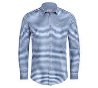 Stockerpoint Trachtenhemd OC-Martl | kariert | Comfort Fit XXL Blau