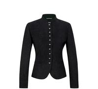 Stockerpoint Trachtenjacke Leandrine I Größe 32-48 I Damen Wolljacke in elegantem Design mit Samtpaspeln & Metallknöpfen I Bequem & warm I Perfekt für Trachten & Festlichkeiten
