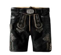 Stockerpoint Trachtenlederhose Bertl Graphit gespeckt, 48