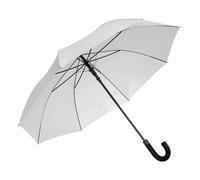 Stockschirm Automatik Ø119 cm Golf Schirm Weiß Groß XL Damen Herren Regenschirm