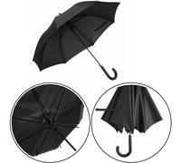 Stockschirm Automatik für zuverlässigen Schutz, stabiler und windfester Regenschirm für Damen und Herren in schwarz, 103 cm Regenschutz