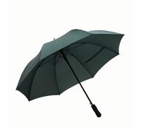 Stockschirm Automatik Groß 120cm Damen Herren Fiberglas XXL Regenschirm Dunkelgrün