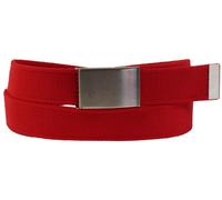Stoff Gürtel 40mm Breite starkes Band! 12 Farben rot