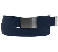 Stoff Gürtel 40mm Breite starkes Band 2 Größen! 11 Farben marine, Bundweite 135 = Gesamtlänge 149