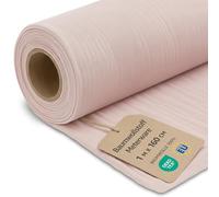 Stoff Meterware Baumwollstoff 1 M x 160 cm - Stoffe zum nähen aus reine baumwolle fabric futterstoff dekostoff für patchwork canvas und sewing nähstoff Oeko-Tex 9. Schmutziges Rosa