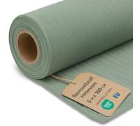 Stoff Meterware Baumwollstoff 5 M x 160 cm - Stoffe zum nähen aus reine baumwolle fabric futterstoff dekostoff für patchwork canvas und sewing nähstoff Oeko-Tex 7. Salbeifarbe