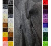 StoffBook graumelange 2mm Filzstoff zum Basteln & Nähen, Bastelfilzrolle, Taschenfilz, Bastelvlies, Filz Stickern, Innenverkleidung Auto, 180cm breit, Vielseitiger Meterware ab 50cm Stoff, c481