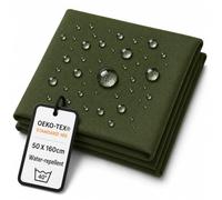 StoffBook oliv 300d CORDURA Stoff, extra robuster, wasserdichter Nylonstoff für Outdoor, Taschen, Zelte, Sitzbänke, Wetterfeste Nähprojekte, strapazierfähiges Gewebe, e268